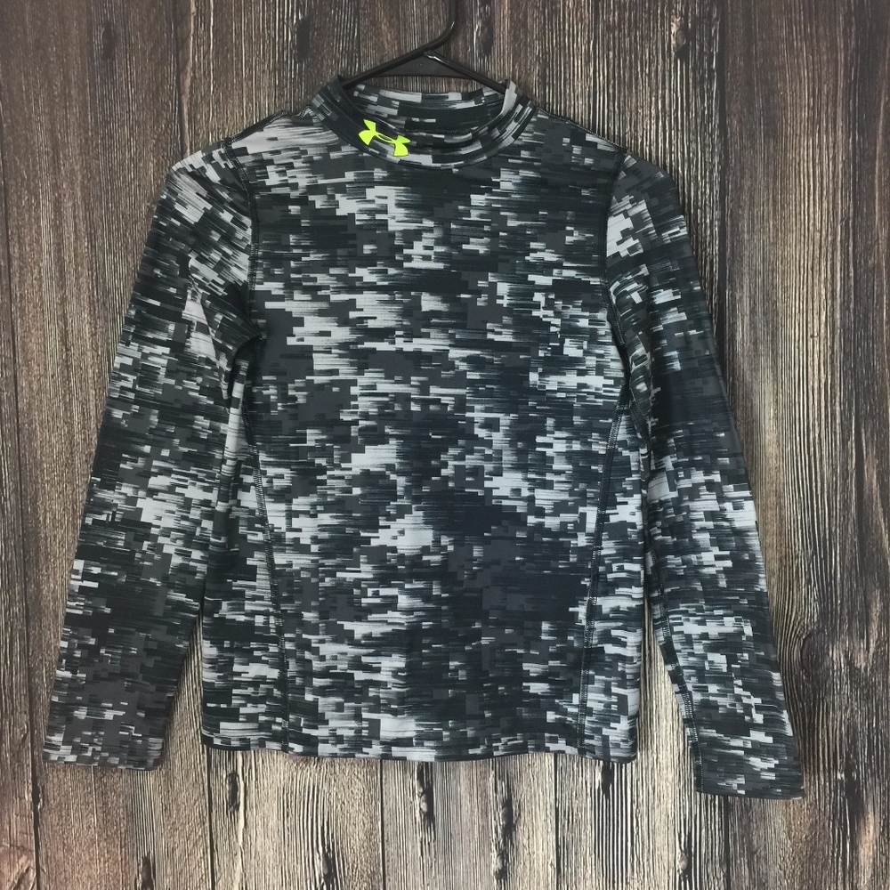 🌸Under Armor Cold Gear Fitted Youth Med Shirt F3